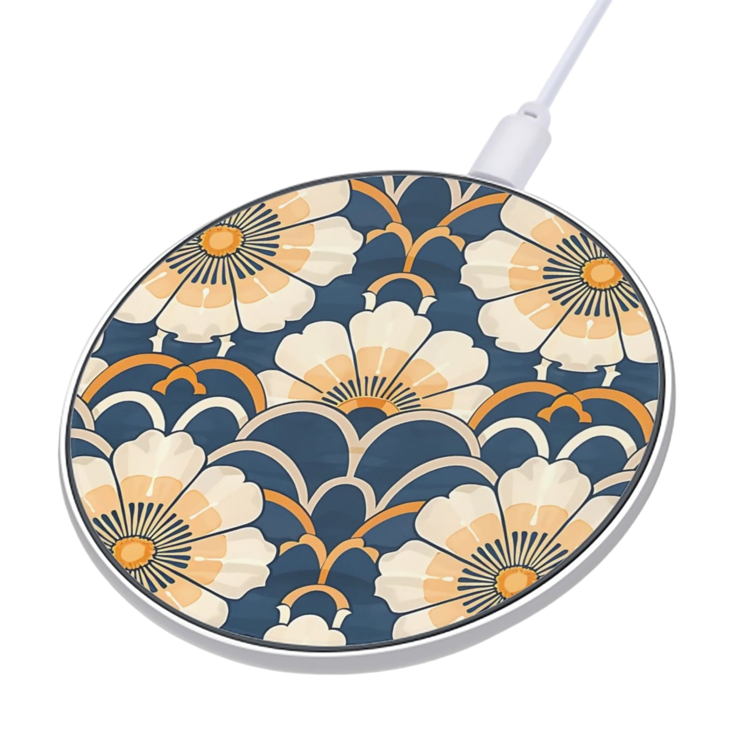 Ivory Bloom | Wireless Charger