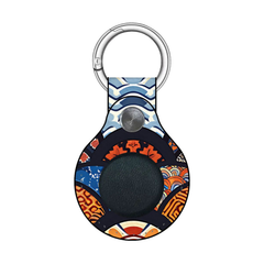 Colorful keychain with a circular design on a white background | Casenari