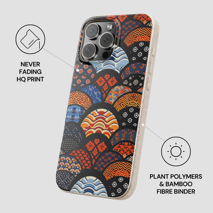 Phone case with colorful pattern on a white background | Casenari