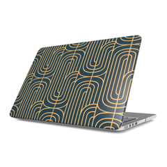 Gold on Teal | MacBook Case