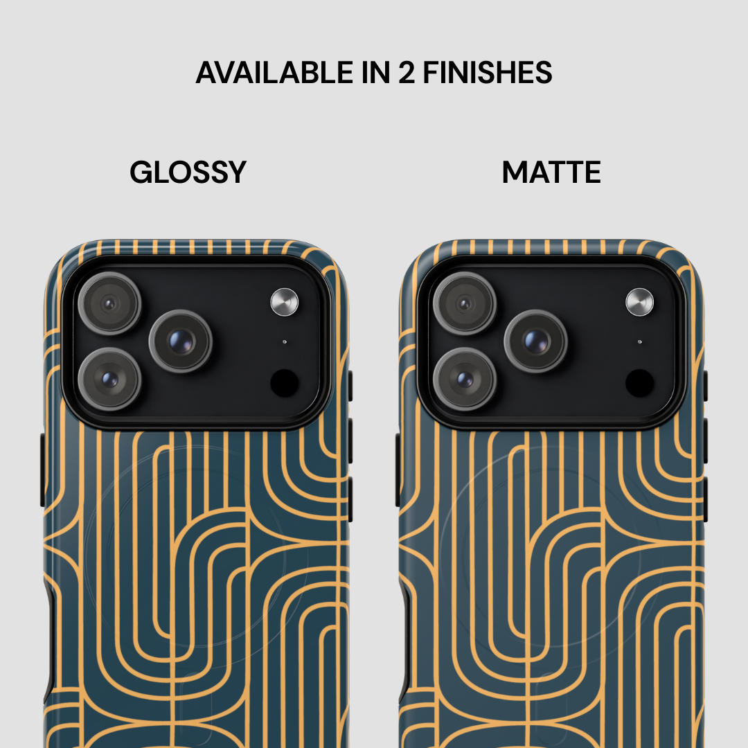 Gold On Teal | MagSafe Tough
