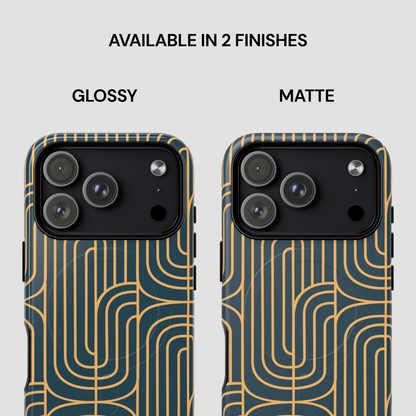 Gold On Teal | MagSafe Tough