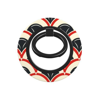 Phone ring holder with Union Jack design on a white background