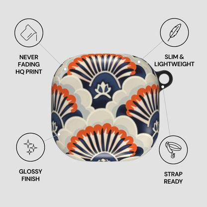 Midnight Crest Samsung Buds Case Features