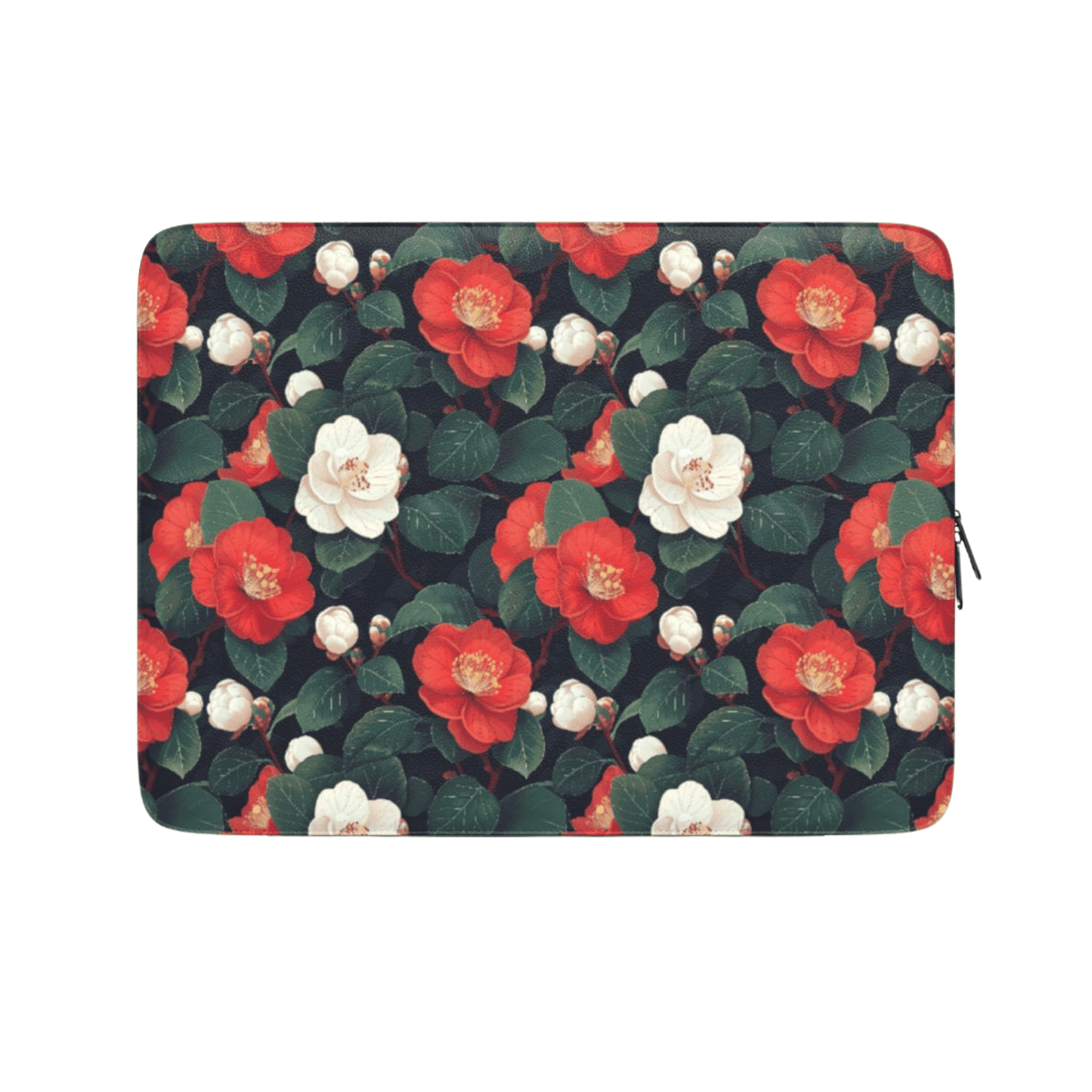 Floral patterned product on a white background