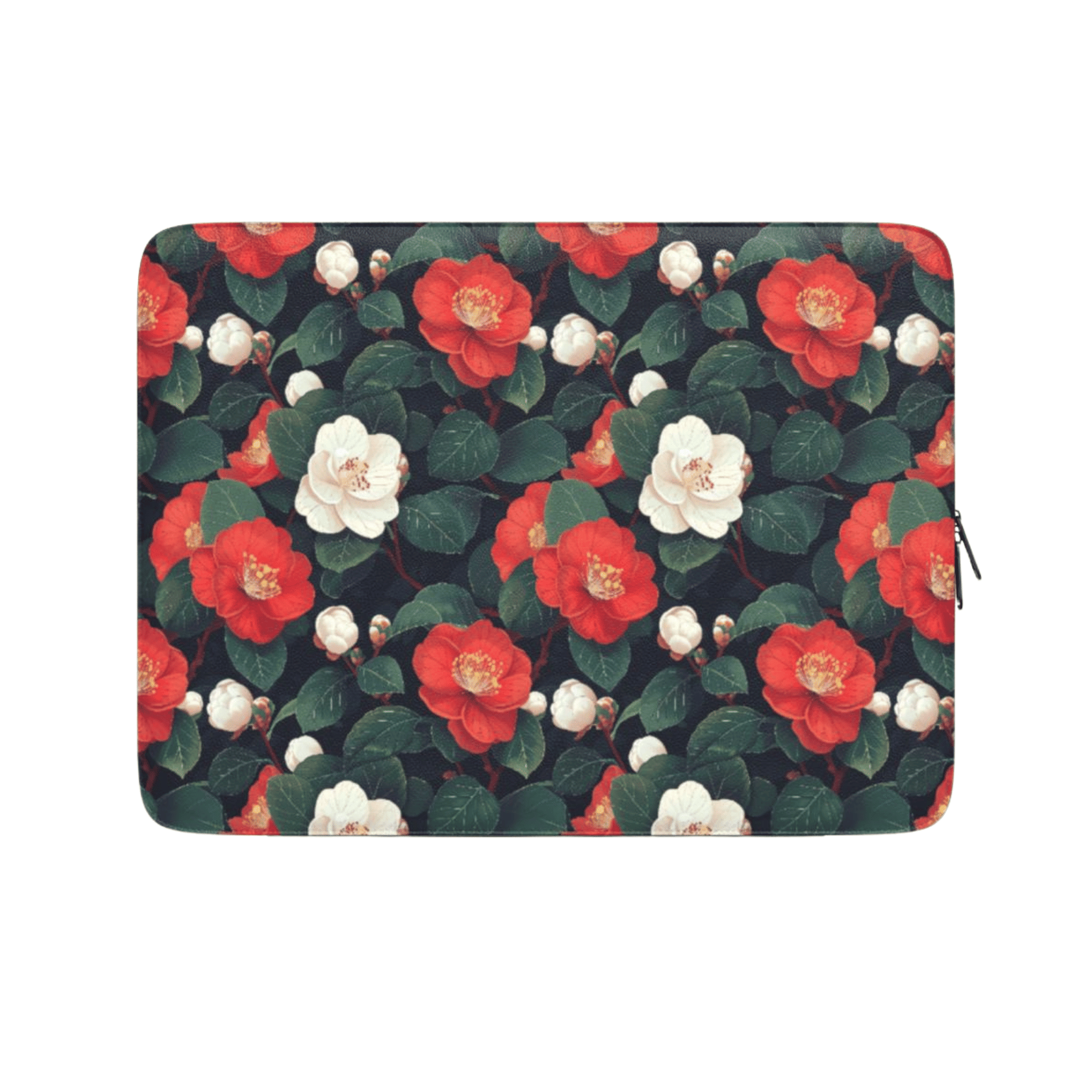Floral patterned product on a white background