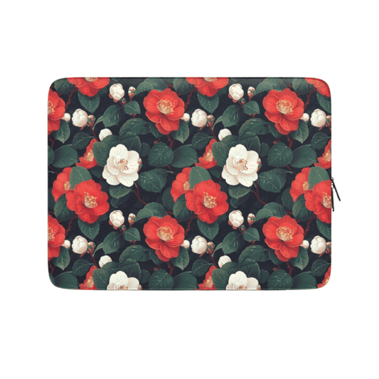 Floral patterned product on a white background