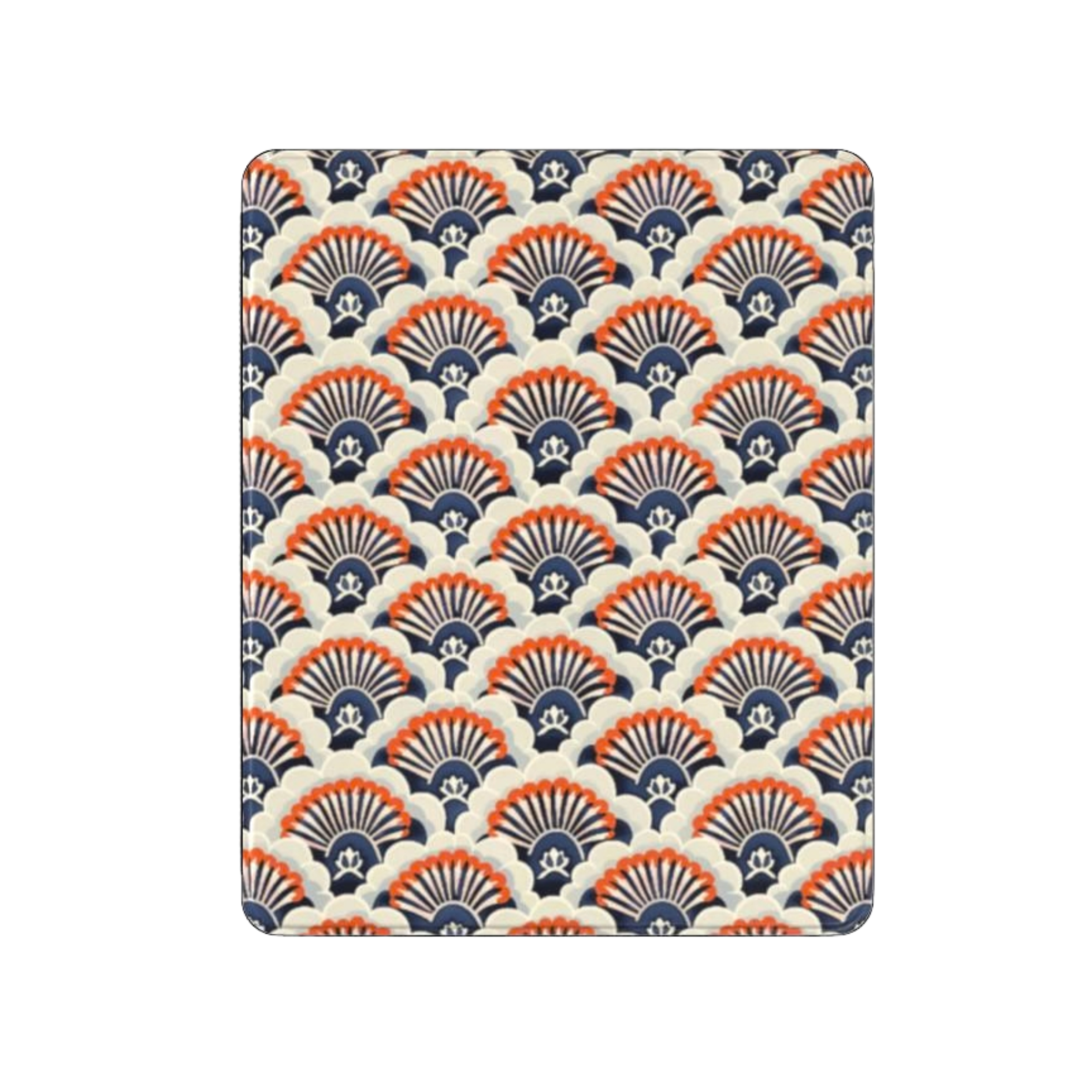 Patterned product on a white background