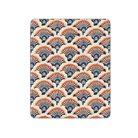 Patterned product on a white background