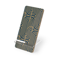 Gold on Teal | Mobile Display Stand