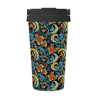 Obsidian Bloom | Insulated Travel Mug