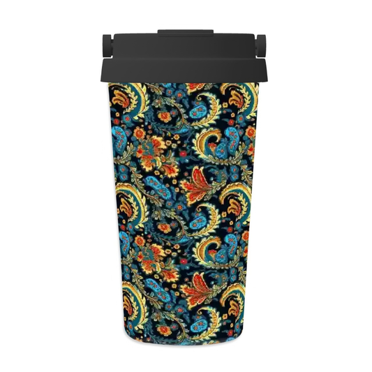 Obsidian Bloom | Insulated Travel Mug