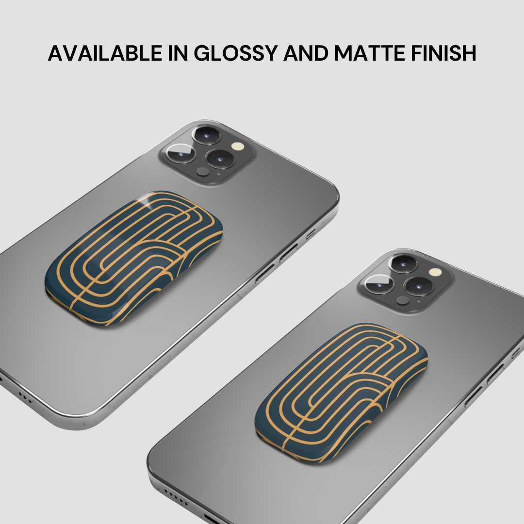 Gold on Teal | Phone Grip