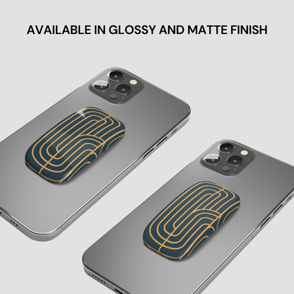 Gold on Teal | Phone Grip