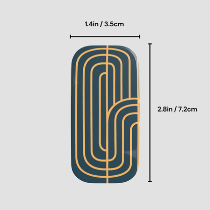 Gold on Teal | Phone Grip