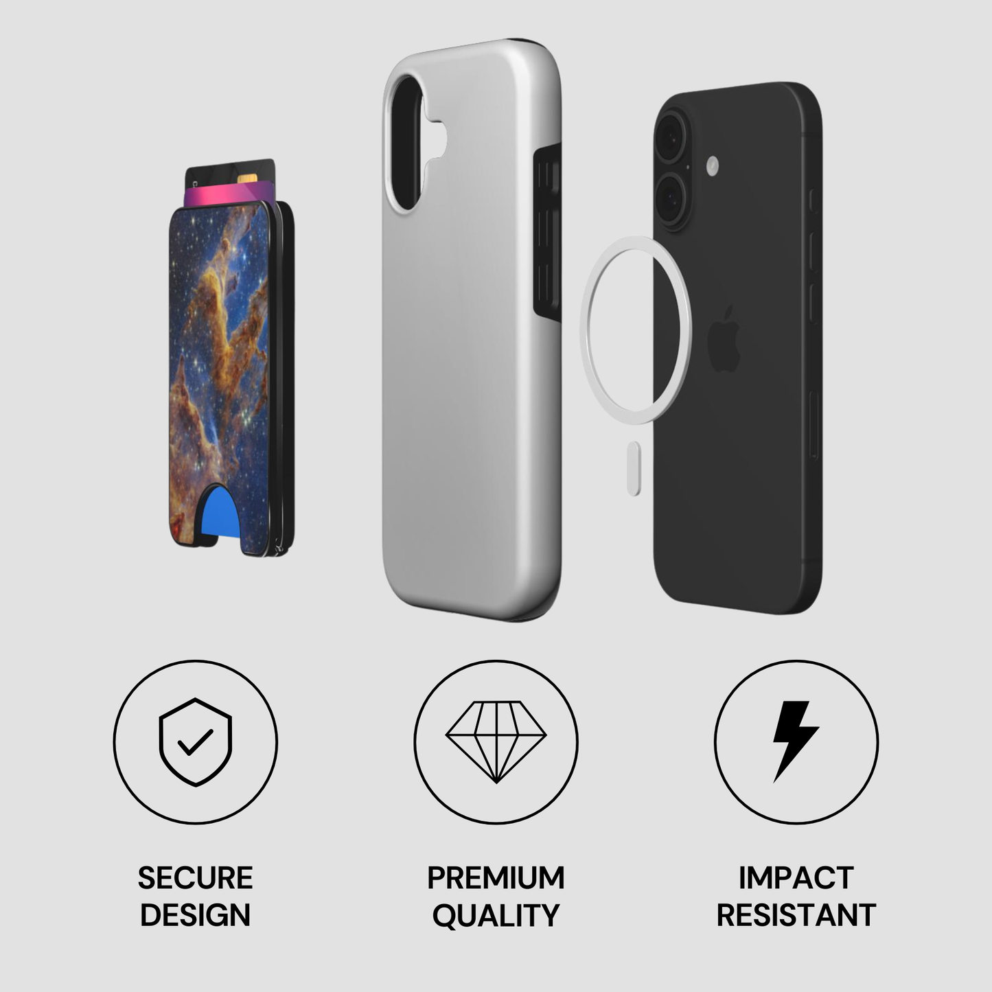 Pillars of Creation | Magnetic Wallet