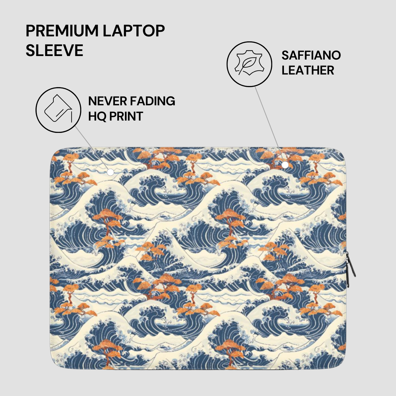 Pines & Tides | Premium Laptop Sleeve