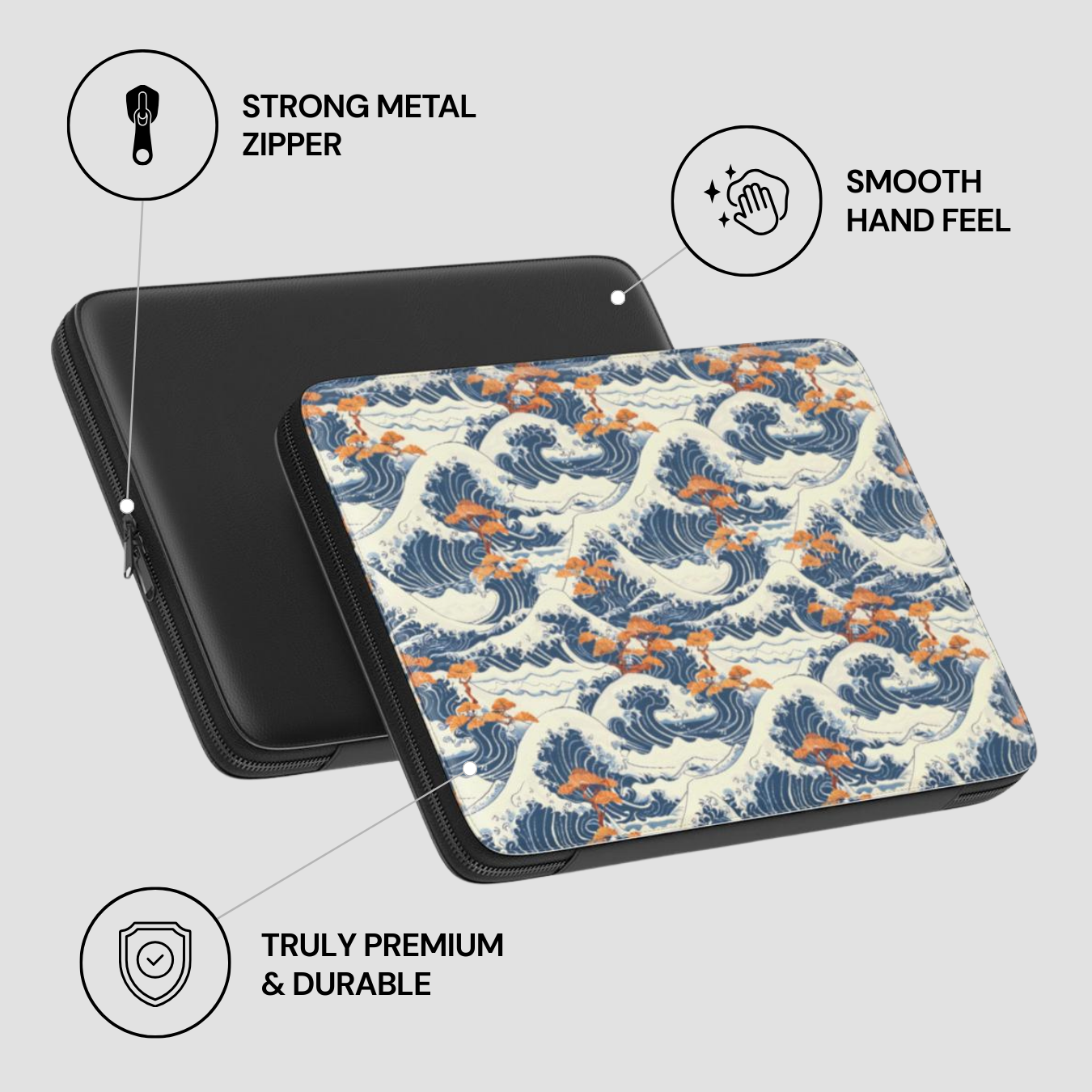 Pines & Tides | Premium Laptop Sleeve