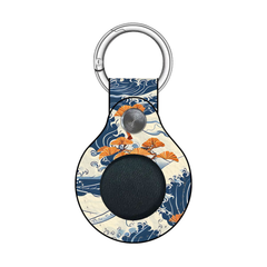 Keychain with floral design on a white background | casenari