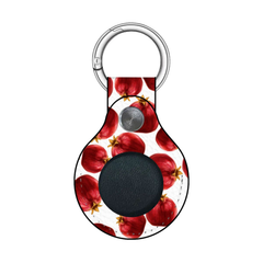Keychain with pomegranate pattern on a white background