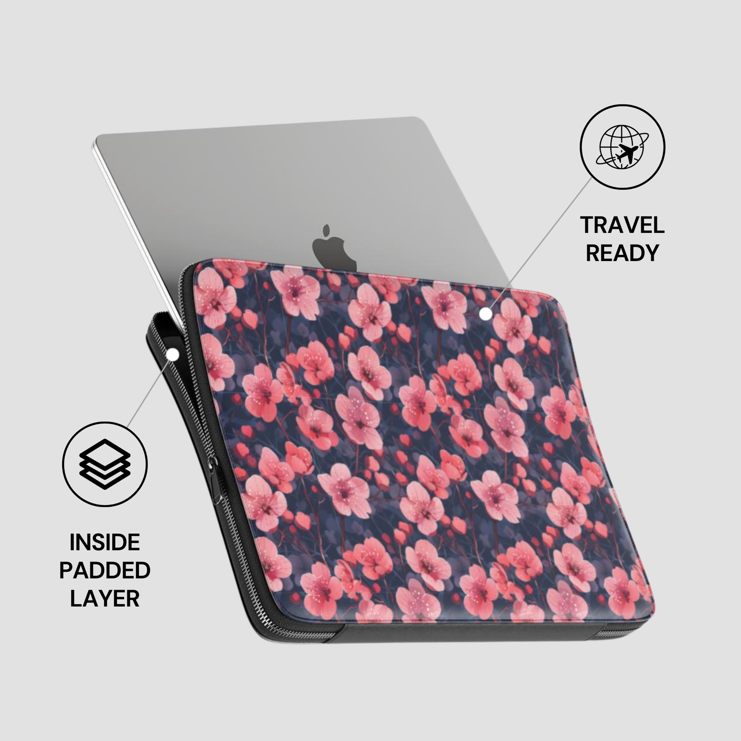 Sakura Bloom | Premium Laptop Sleeve