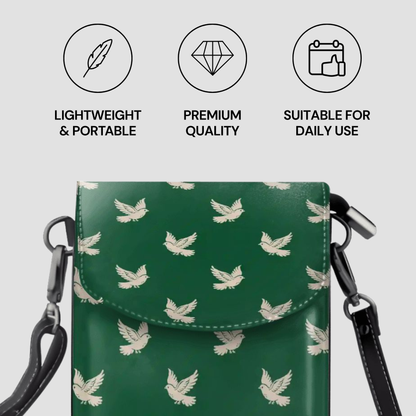 Royal Dove | Crossbody Cell Phone Purse