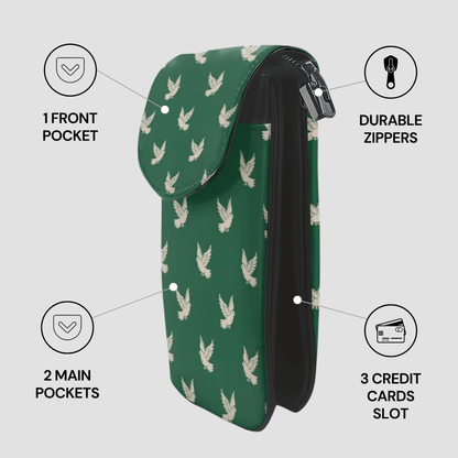 Royal Dove | Crossbody Cell Phone Purse