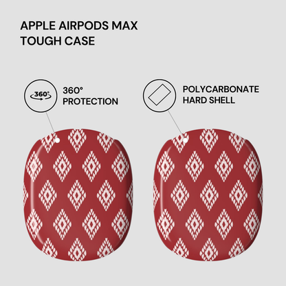 Ruby Ikat | Apple AirPods Max Case