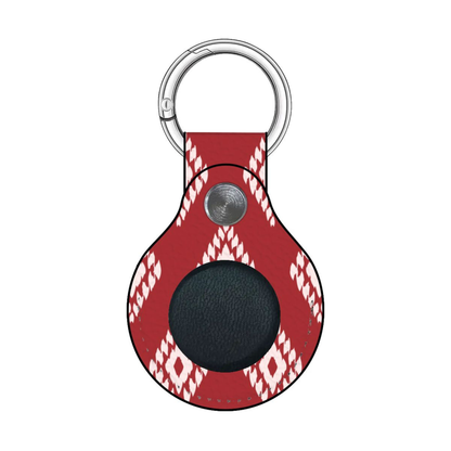Ruby Ikat | Airtag Holder