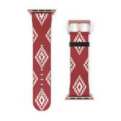 Ruby Ikat | Apple Watch Band