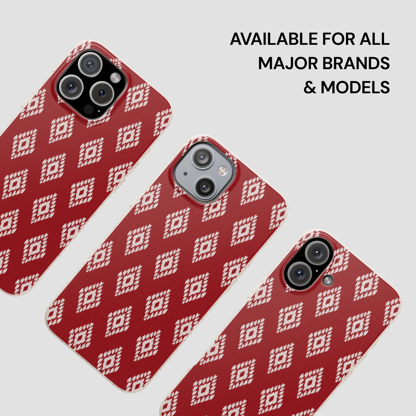 Ruby Ikat | Biodegradable