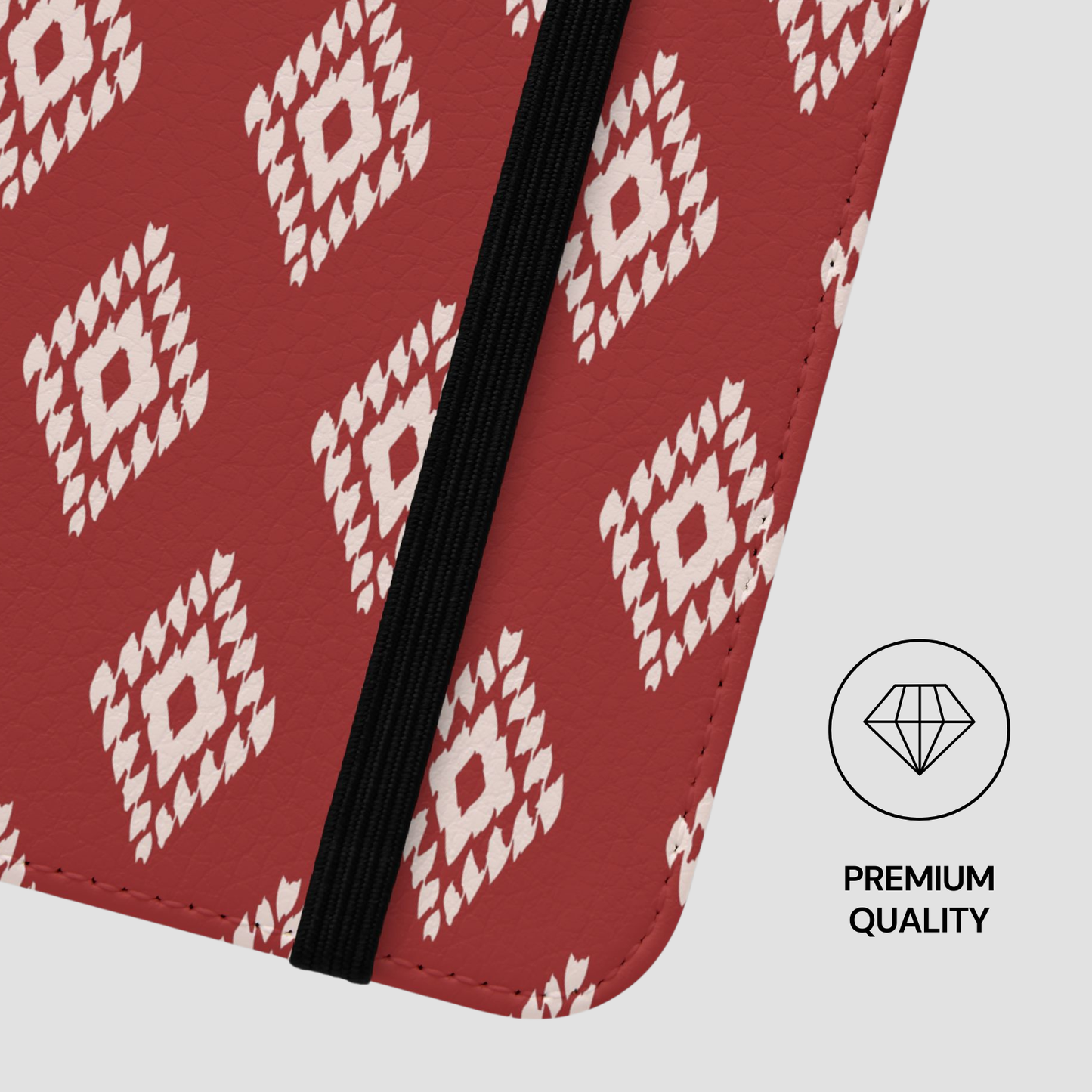 Ruby Ikat | Flip