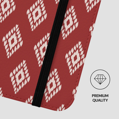 Ruby Ikat | Flip