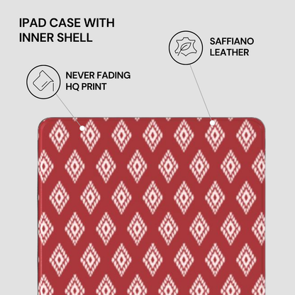 Ruby Ikat | Apple iPad Case