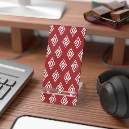 Ruby Ikat | Mobile Display Stand
