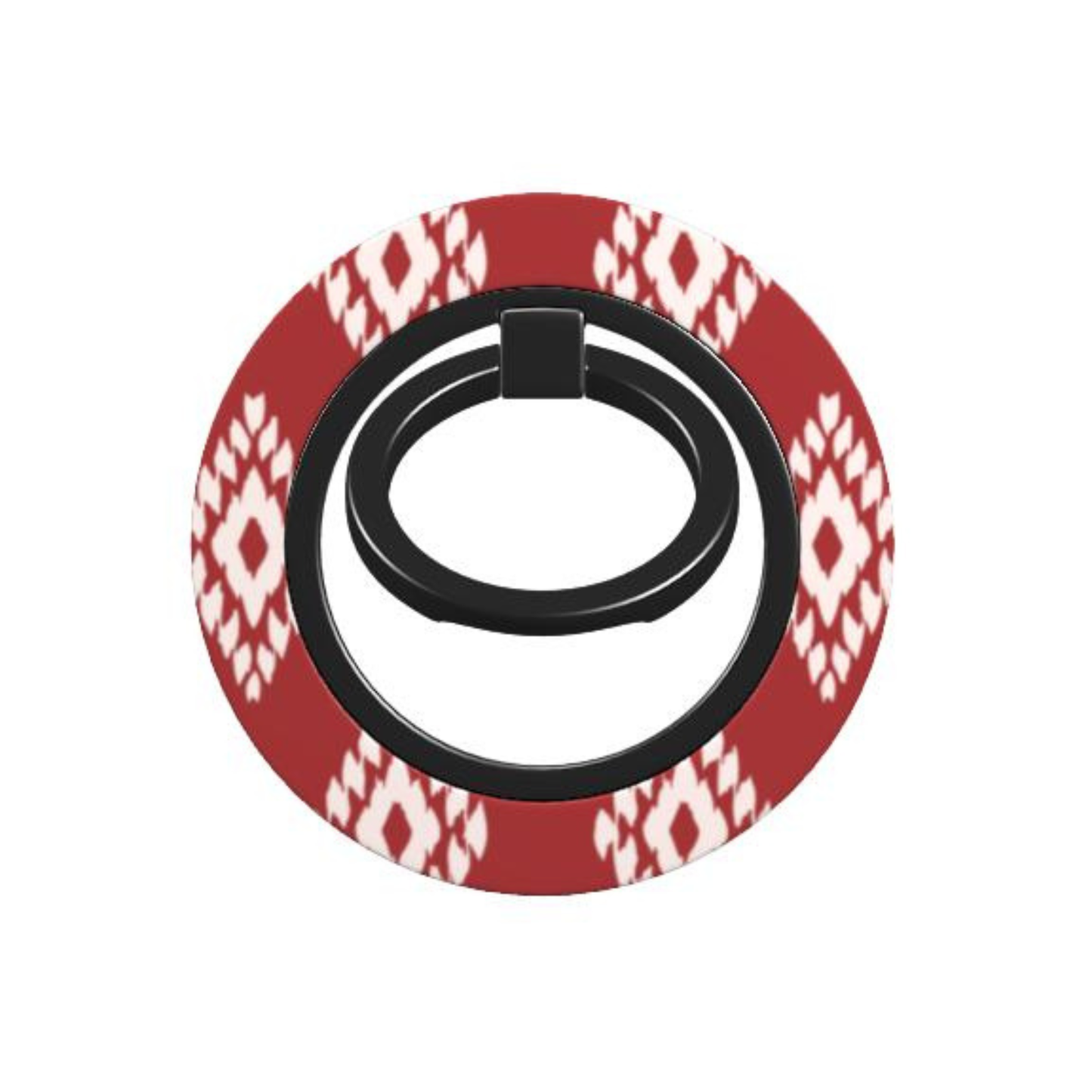 Ruby Ikat | Magnetic Ring Holder