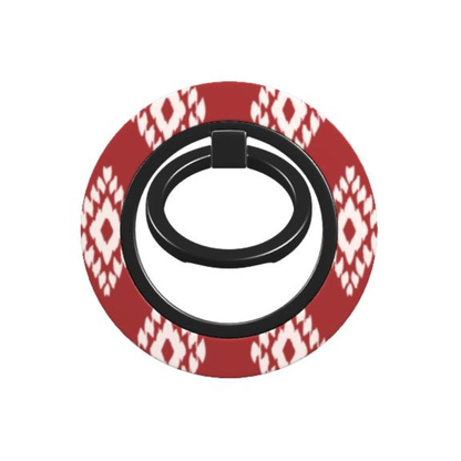 Ruby Ikat | Magnetic Ring Holder