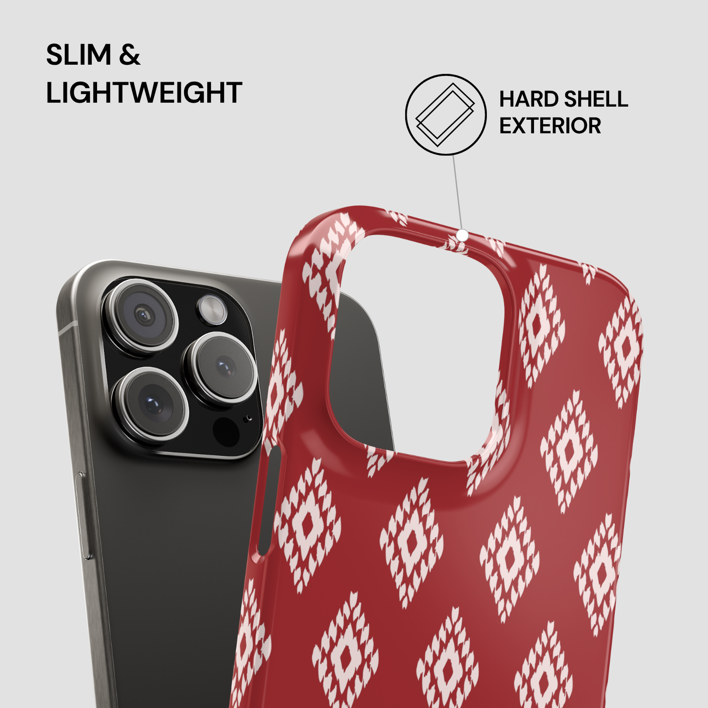 Ruby Ikat | Snap