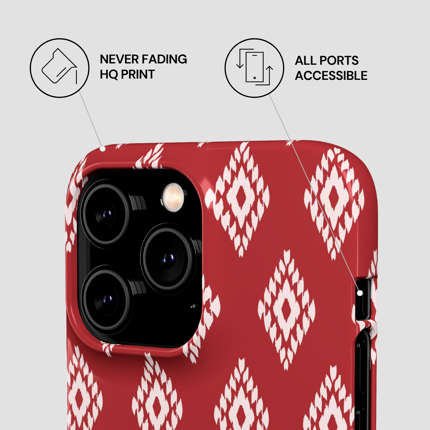 Ruby Ikat | Snap