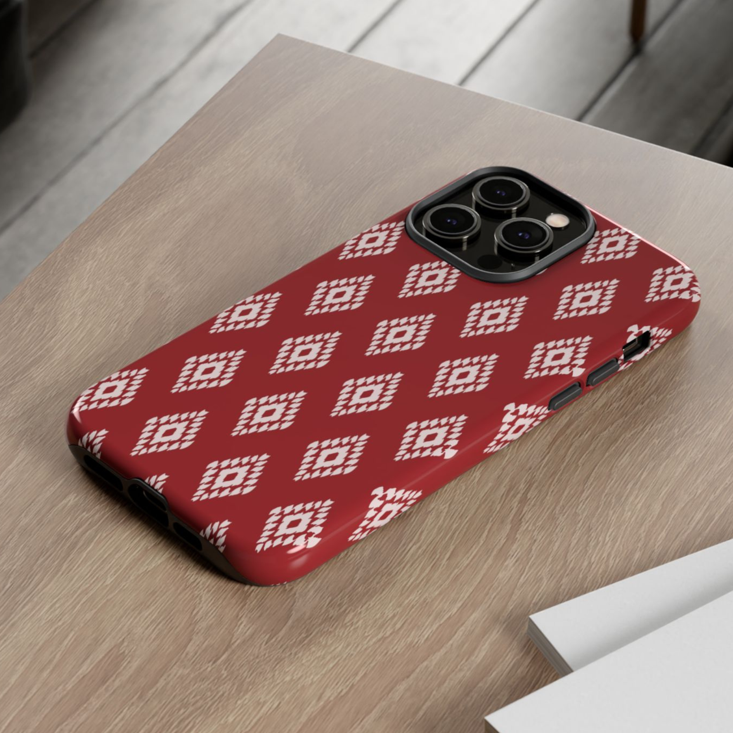 Ruby Ikat | Tough