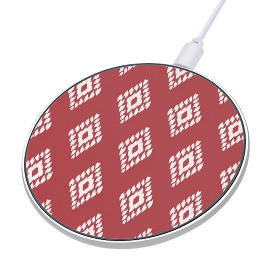 Ruby Ikat | Wireless Charger