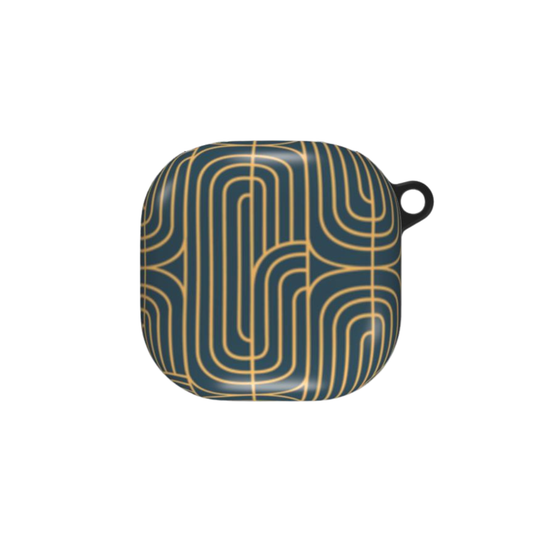 Gold on Teal | Samsung Buds Case