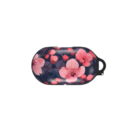 Floral patterned case on a white background