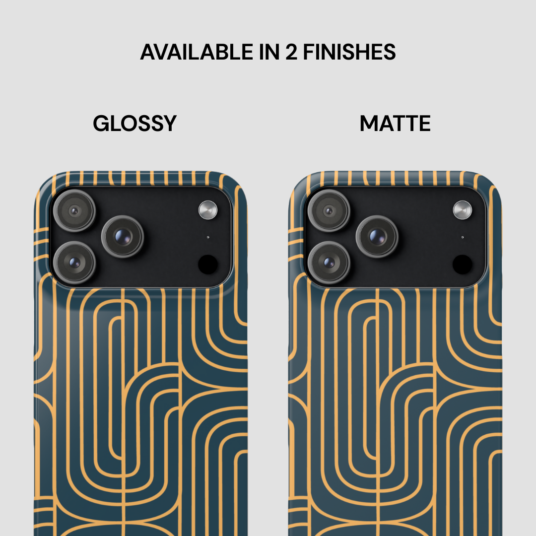 Gold On Teal | Snap