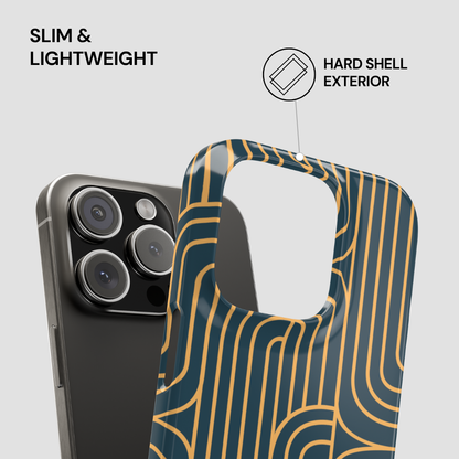 Gold On Teal | Snap