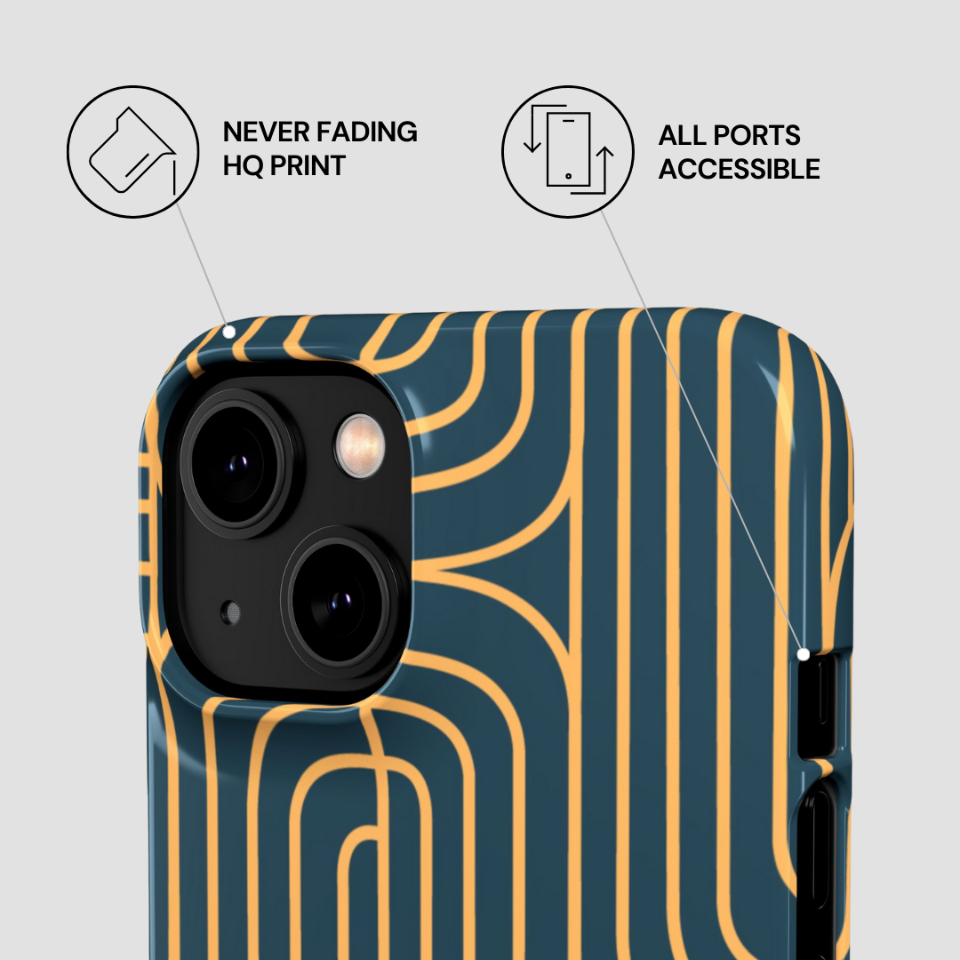 Gold On Teal | Snap
