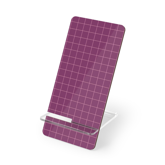 Phone case with lemon pattern on a purple background