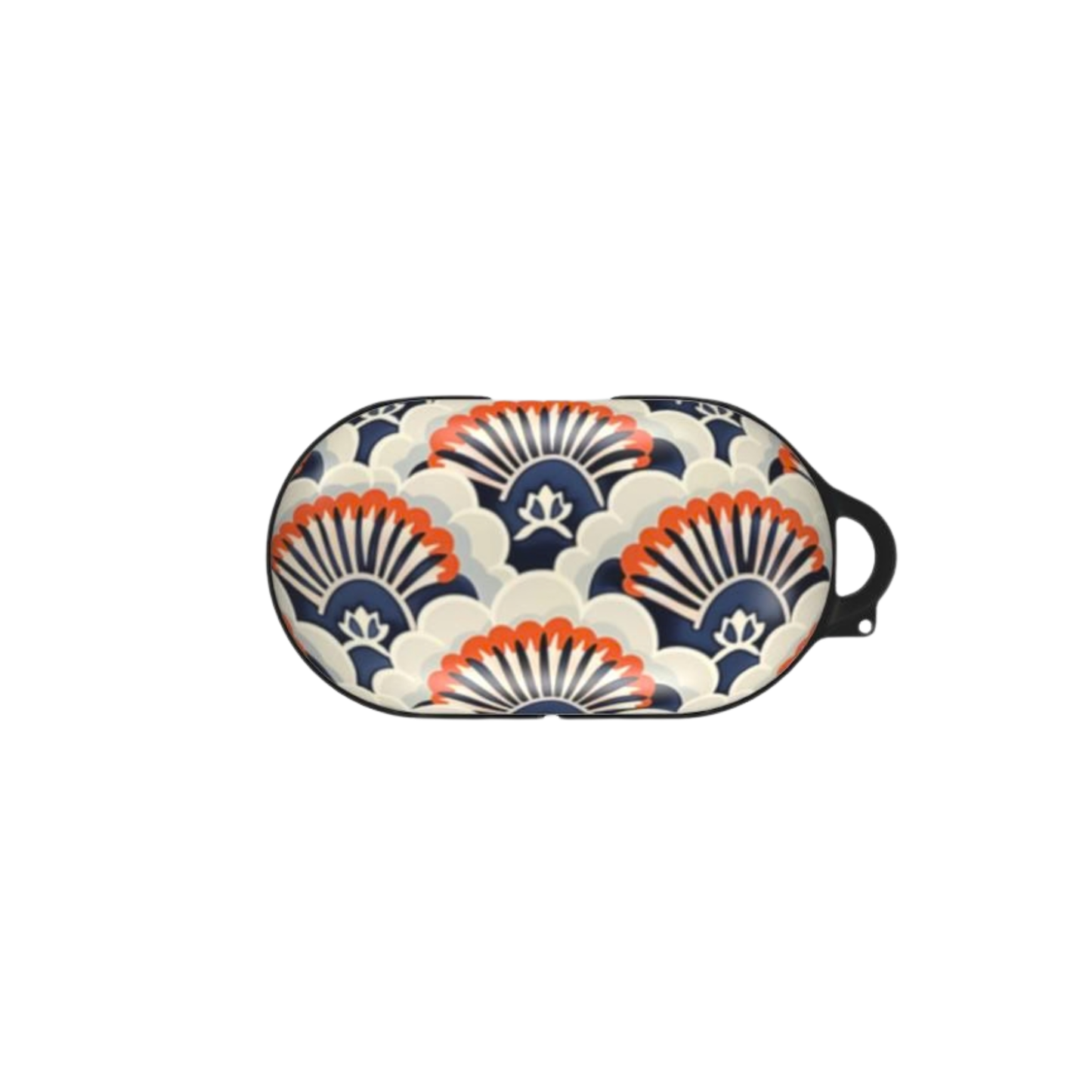 Sleep mask with decorative pattern on a white background