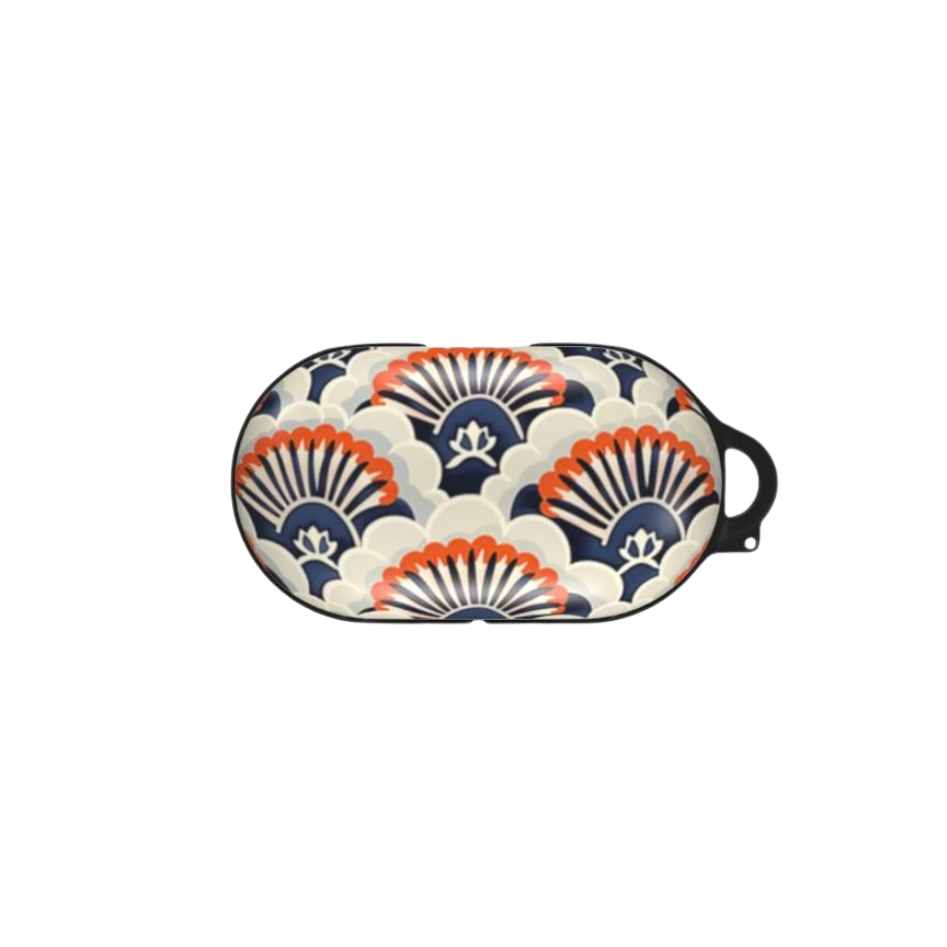 Sleep mask with decorative pattern on a white background