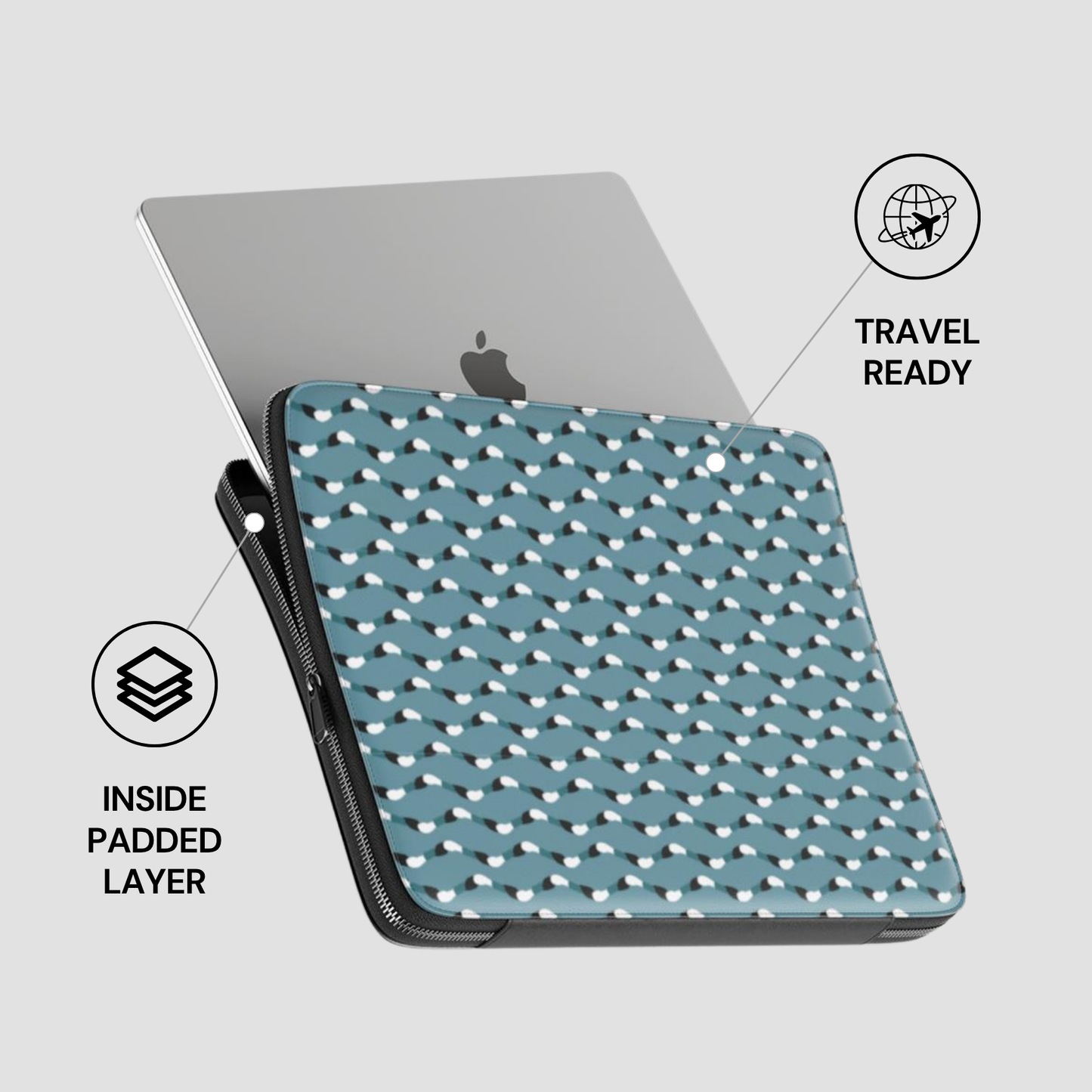 Tide Form Premium Laptop Sleeve Features 4